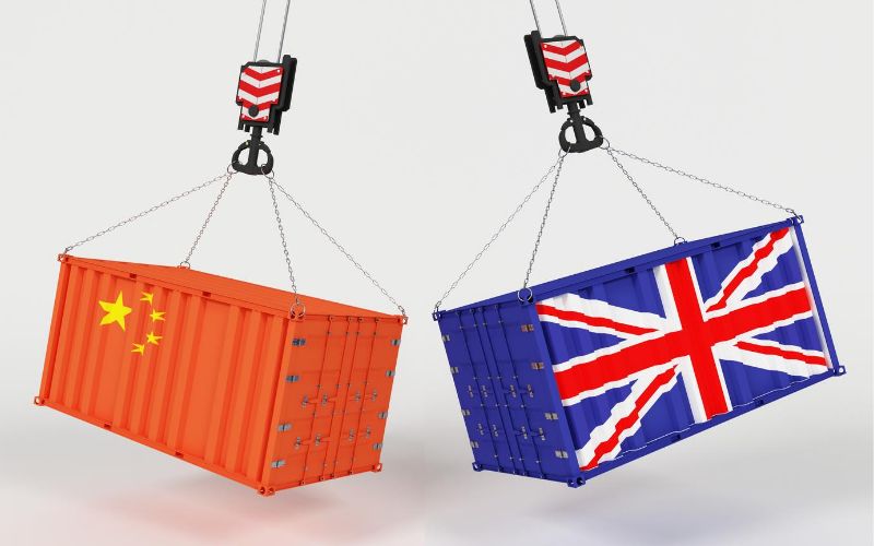 importing goods from China to UK